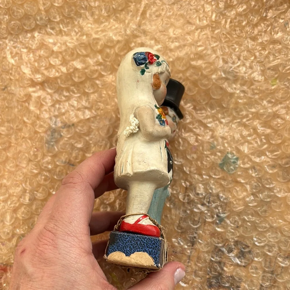 1930’s Bisque Wedding Cake Topper